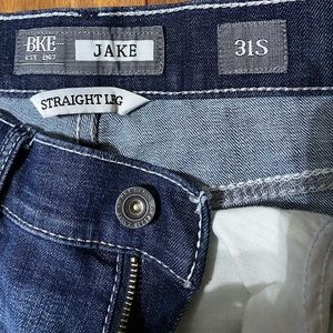 BKE Jake Straight Leg 31S Dark Wash